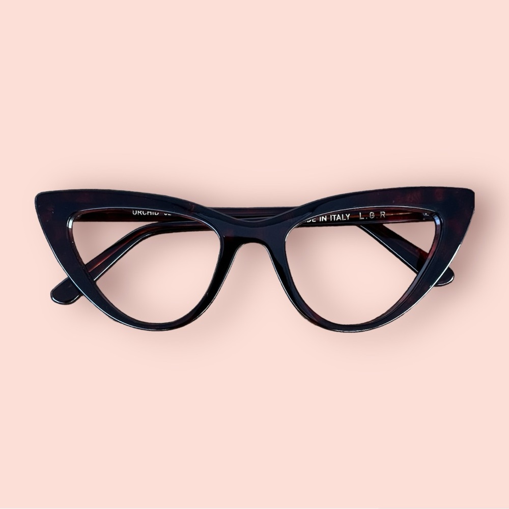 BRAND NEW, Never worn LGR Frames cat eye glasses